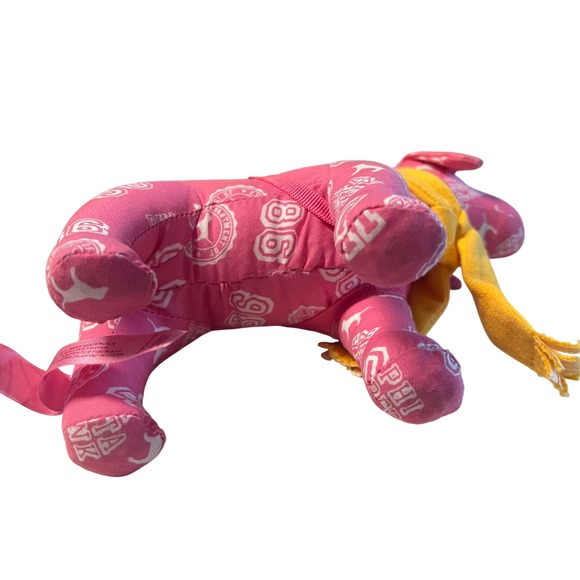 Limited Edition Victoria's Secret PINK Phi Beta Mini Dog Stuffed Plush - Picture 6 of 11